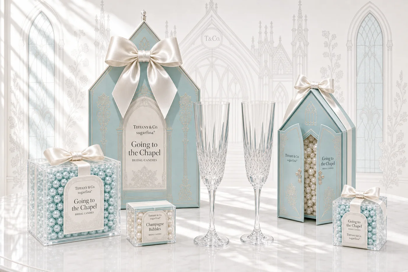 Tiffany & Co. × Sugarfina — Chapel of Sweets