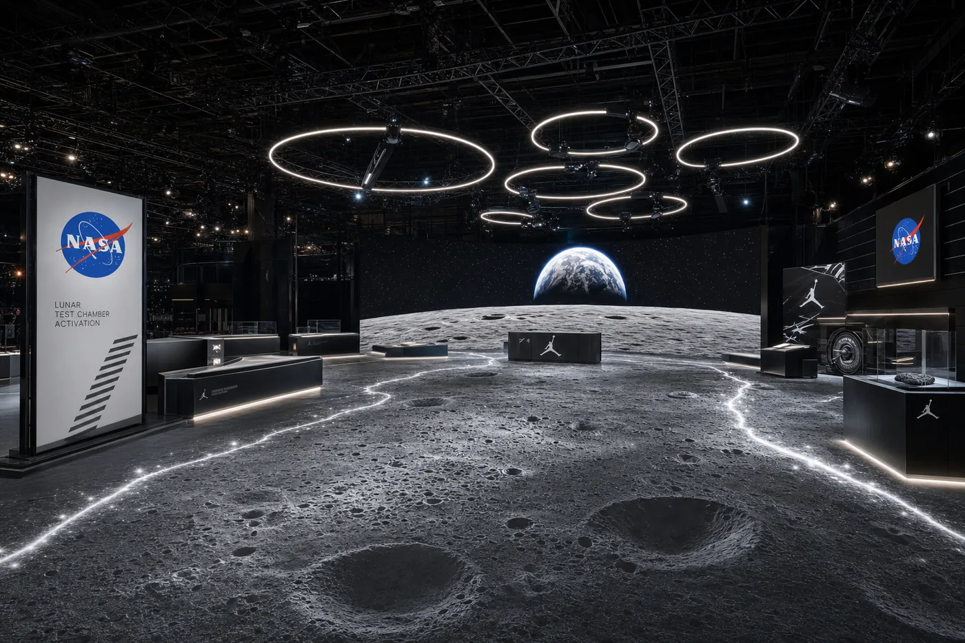 NASA × Jordan — Jumpman Lunar