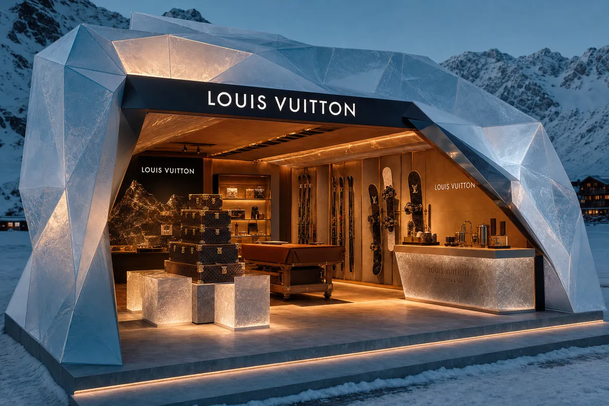 Louis Vuitton — Glacial Luxury